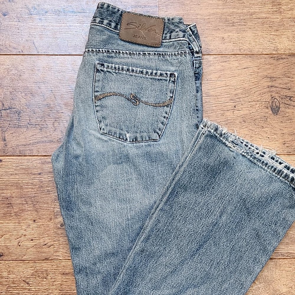 Silver Jeans Women's Boot Cut Jeans - Light Blue